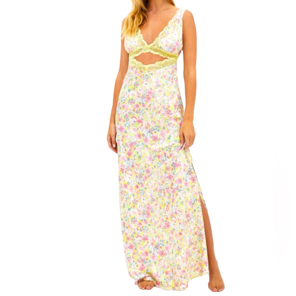 Beach Riot Kimi Cut Out Coverup Dress